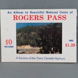 Vintage Postcard Set - Rogers Pass British Columbia Canada 10 Pack - Traveltime